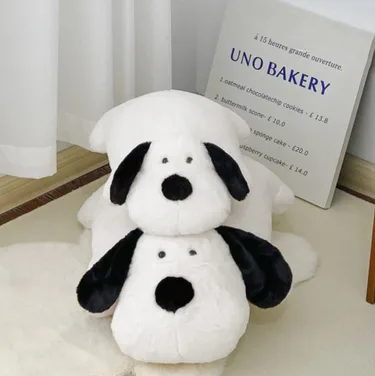 귀여운 멍멍이 쿠션 수면 베개 애착 강아지 인형 친구 우정 커플 집들이 선물 45cm